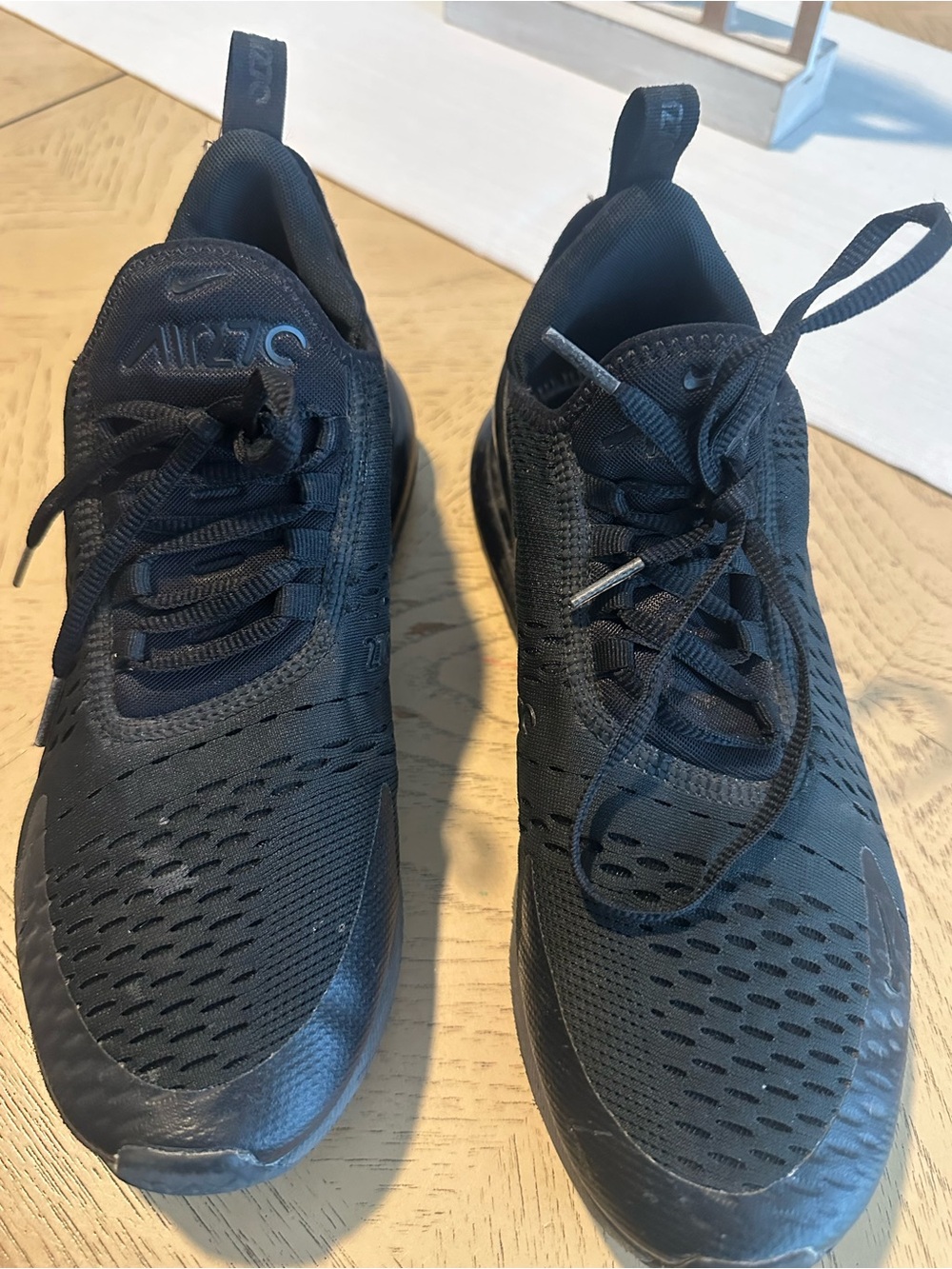 Nike Men's All-Black Breathable Running Sneakers